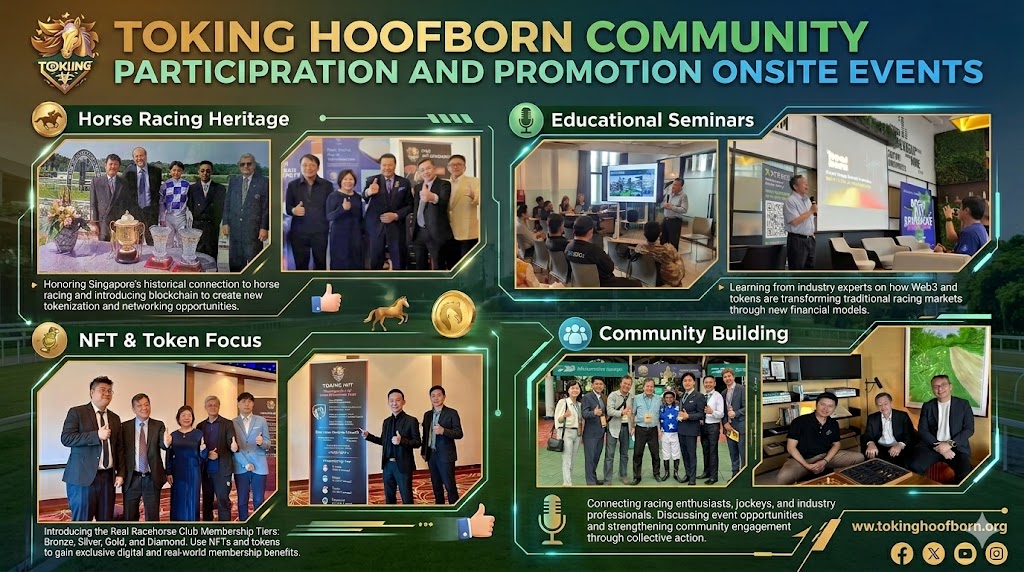 Toking Hoofborn community participation and promotion onsite events